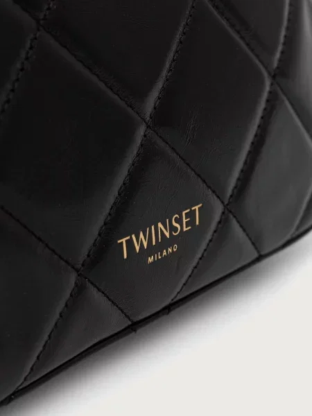 Кожаная сумка Twinset
