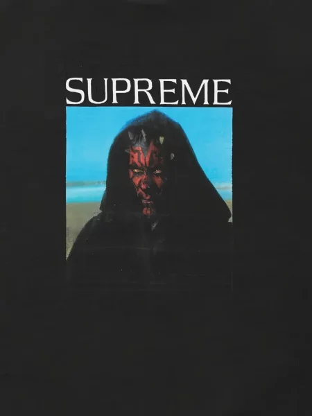 Tricou Supreme cu imagine negru