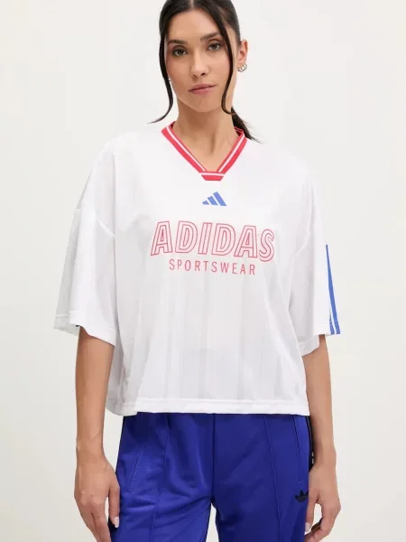 Тениска adidas Tiro дамска бяло