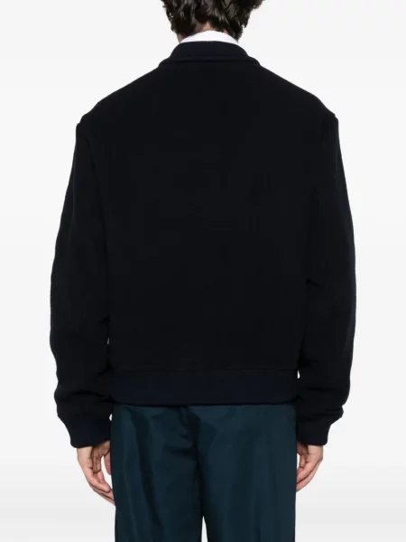 Geacă bomber Etro cu broderie albastru