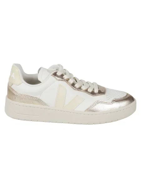 Sneakersy Veja skórzane białe