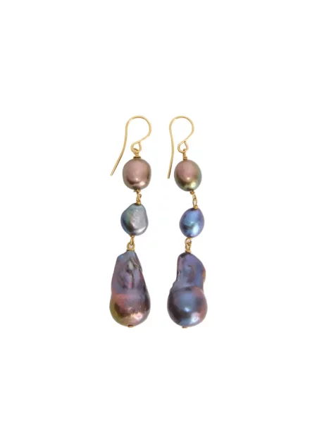 Cercei Jil Sander auriu