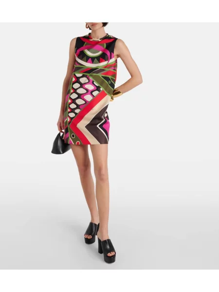 Rochie Pucci de mătase cu imagine