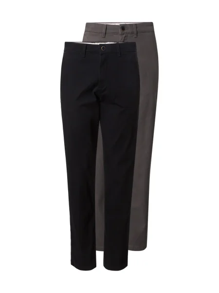 JACK & JONES Pantaloni eleganți JPSTKANE DAVE gri închis negru
