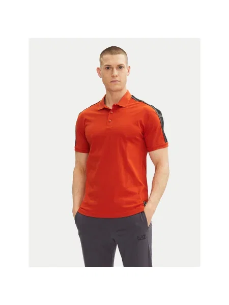 Emporio Armani Pólóing Regular Fit narancssárga