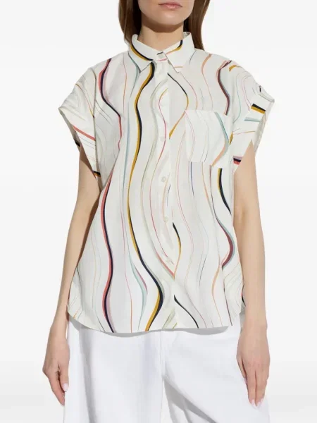 Koszula Ps Paul Smith w paski biała