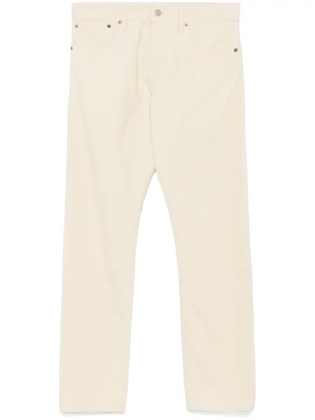 Pantaloni Ralph Lauren Purple Label de catifea cord violet