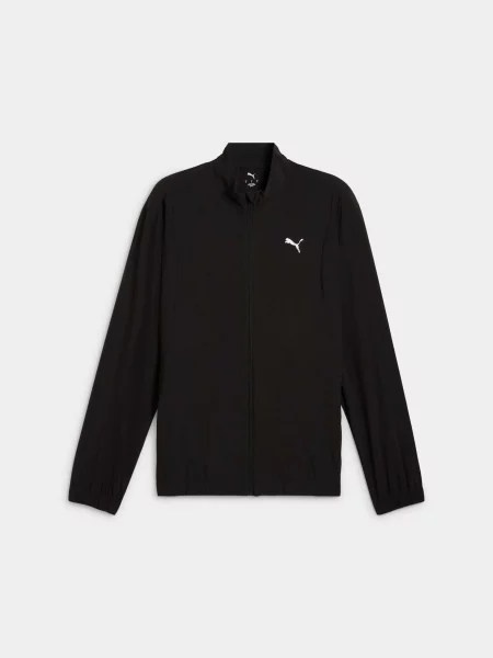Демісезонна куртка PUMA Run Velocity Woven Jacket комбінований верх чорний