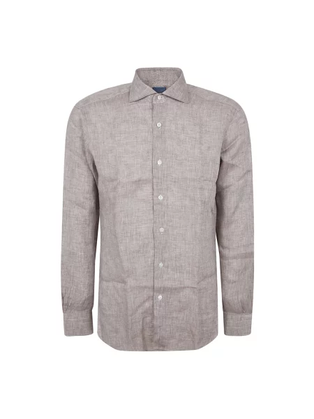 Koszula Barba Napoli brązowa