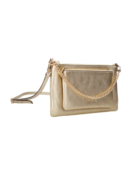 Torebka crossbody Michael Kors skórzana żółta