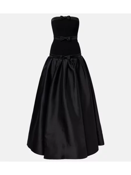 Rochie Rebecca Vallance din satin negru