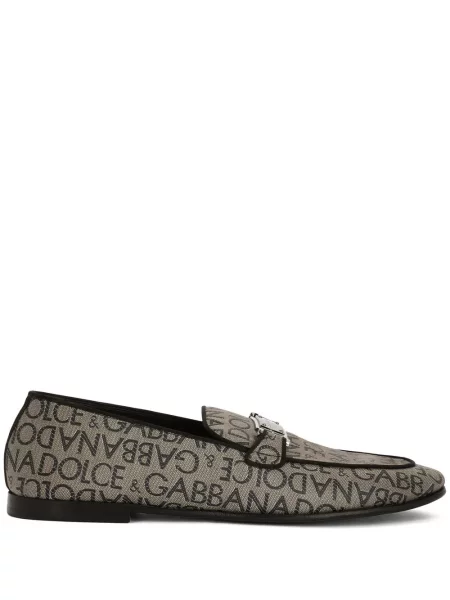 Papuci de casă Dolce & Gabbana maro