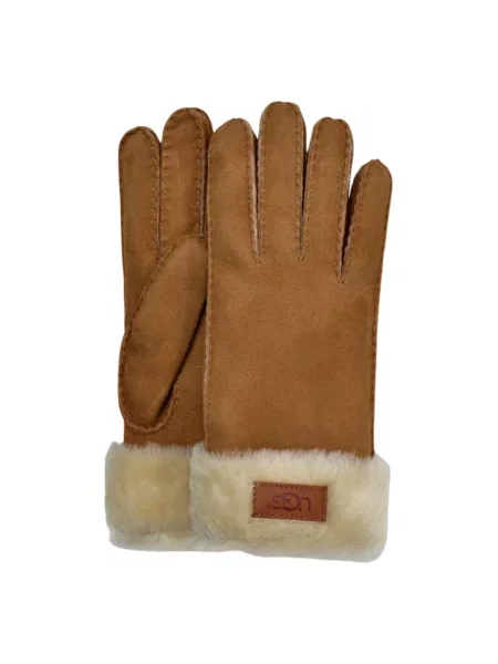 Rękawiczki Ugg brązowe