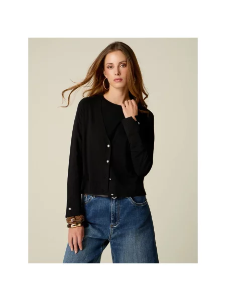 Sweter Oltre czarny