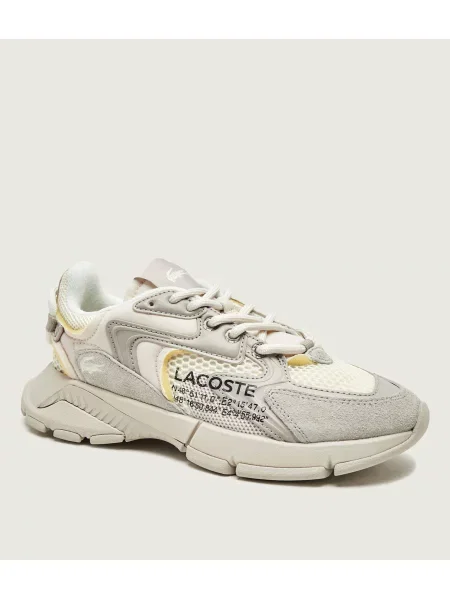 Pantofi Lacoste din piele bej