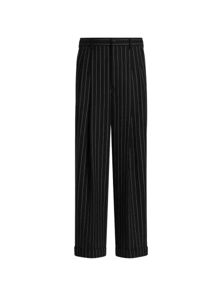 Pantaloni Dolce & Gabbana de lână negru