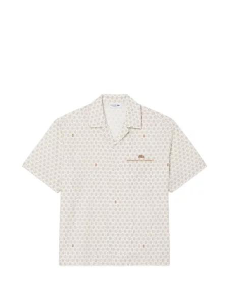 Scurt cămașă Lacoste cu imagine tenis