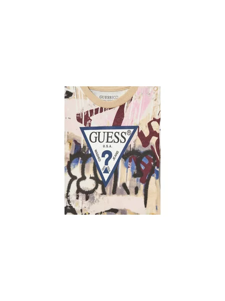 Guess Marškinėliai Spalvota Regular Fit