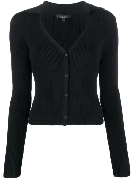 Cardigan Rag & Bone tricotate negru