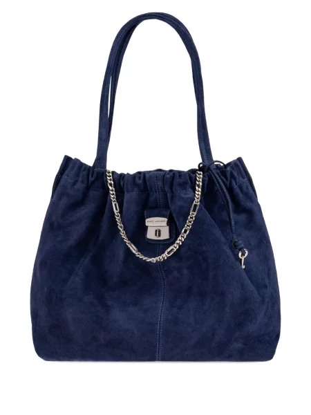 Велурено колие Marc Jacobs синьо