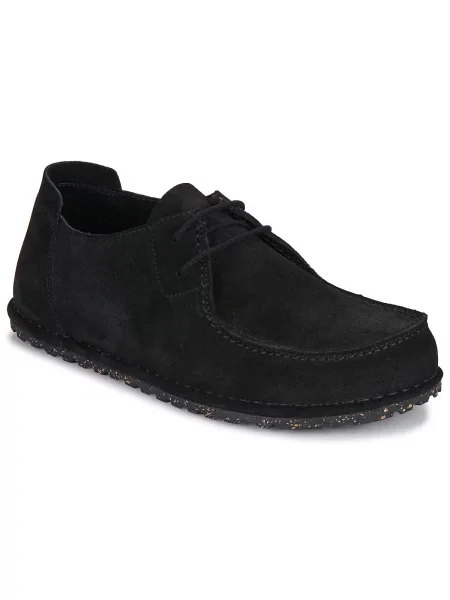 Derby Birkenstock s čipko črna