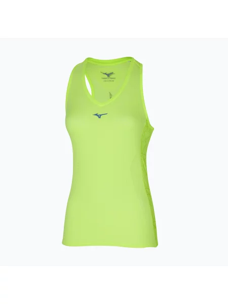 Top Mizuno do biegania zielony