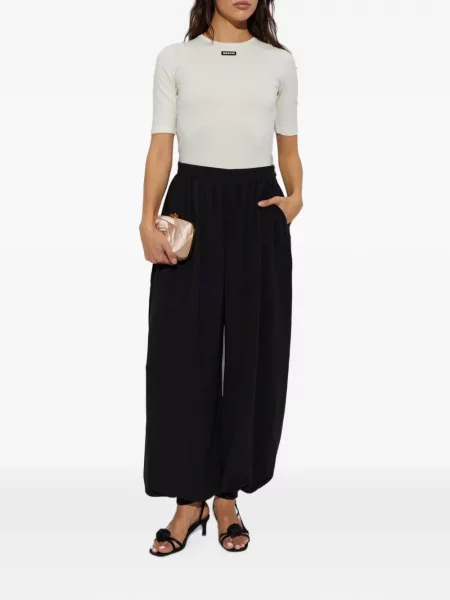 Scurt tricou Rotate Birger Christensen alb