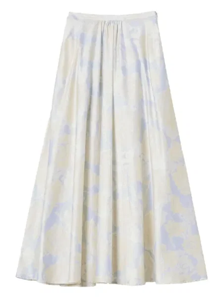 Fustă Twinset cu imagine albastru