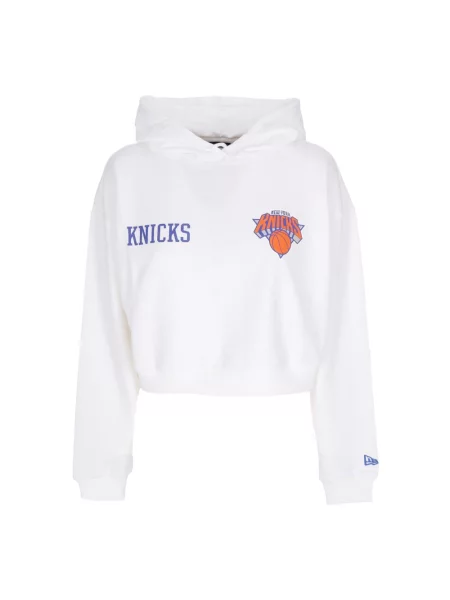 Bluza z kapturem New Era z autografem biała