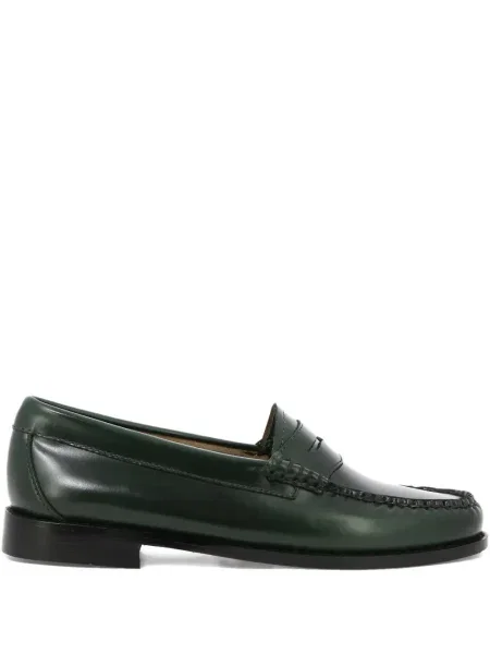 Pantofi loafer G.h. Bass & Co din piele verde