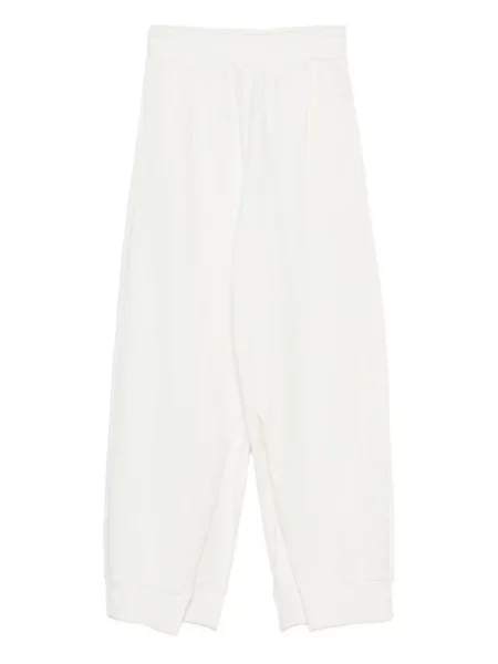 Pantaloni Mm6 Maison Margiela alb