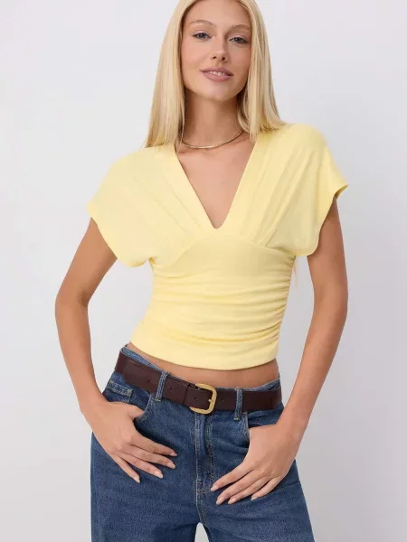Trendyol Tricou galben