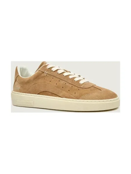 Sneakers Rider | piele întoarsă maro