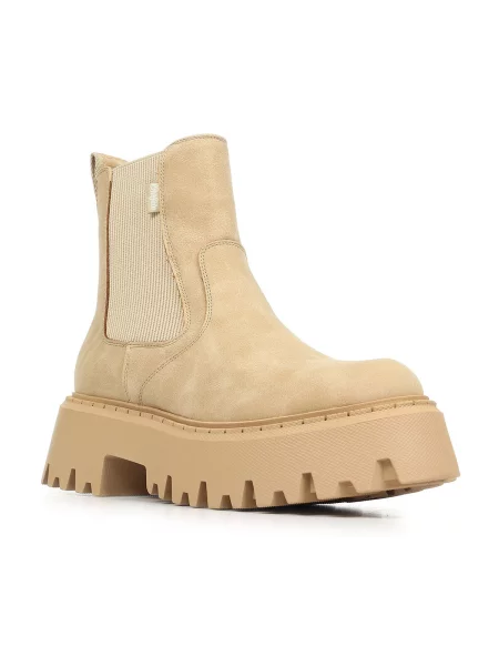 Chelsea boots Buffalo béžové