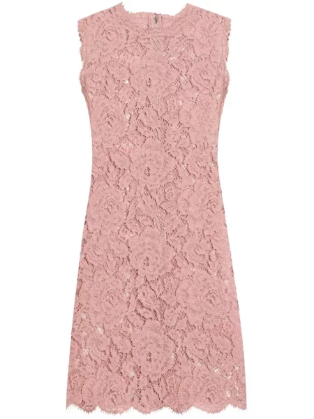 Rochie mini Dolce & Gabbana de costum roz