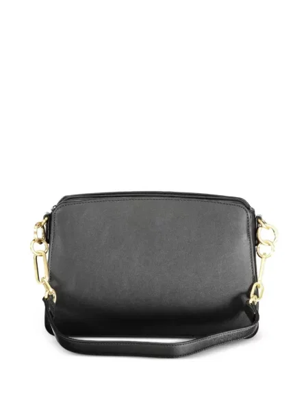 Crossbody táska Mario Valentino autogrammal fekete