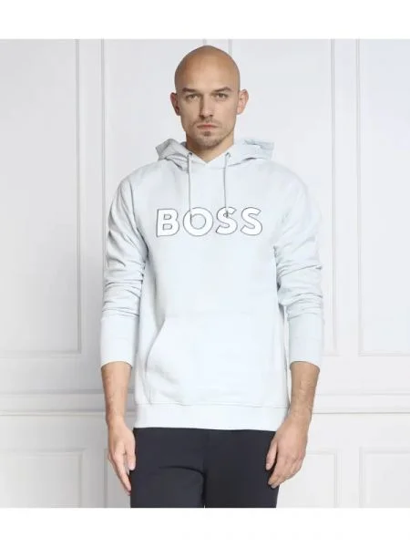 BOSS ORANGE Hanorac Welogox albastru