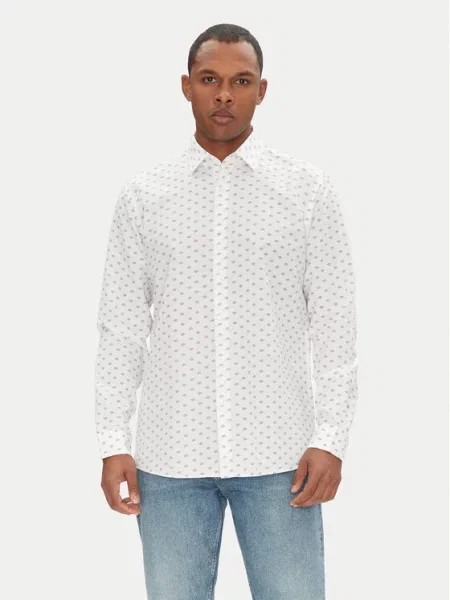 HUGO Сорочка Valerio Modern Fit білий