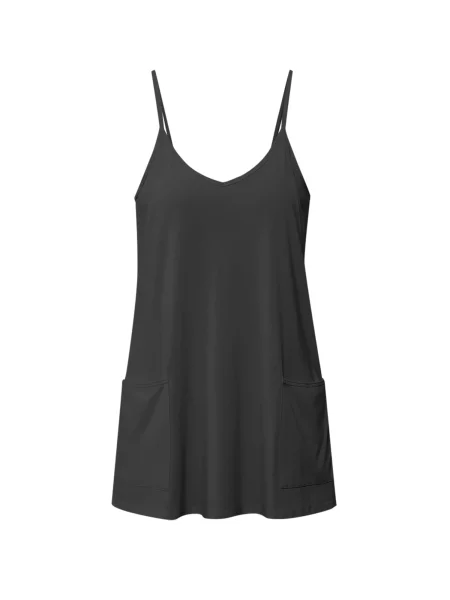 Imily Bela Haljina antracit siva