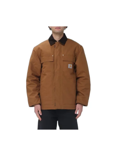 Kurtka Carhartt Wip brązowa
