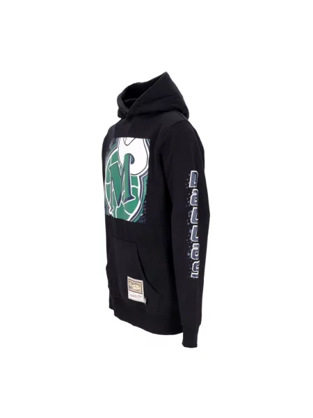 Bluza z kapturem Mitchell & Ness czarna