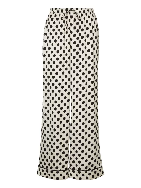 LOVE Stories Pantaloni de pijama Reese negru alb