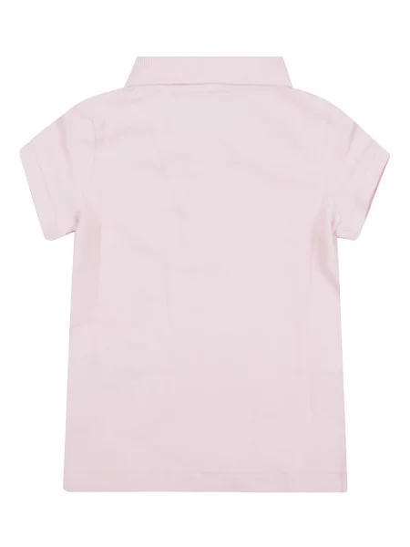 Koszulka polo dziecięca Polo Ralph Lauren różowa