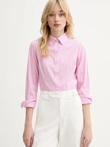 Silvian Heach cămașă din CALENI roz