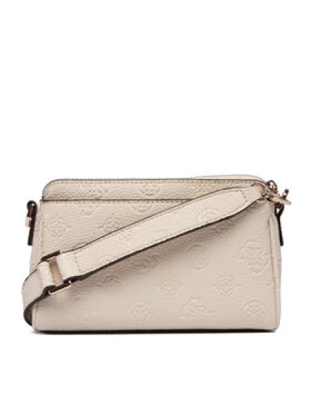 Guess Ročna torba Cresidia II Mini Écru