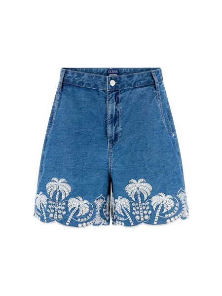 GUESS Jeans PILAR albastru denim alb