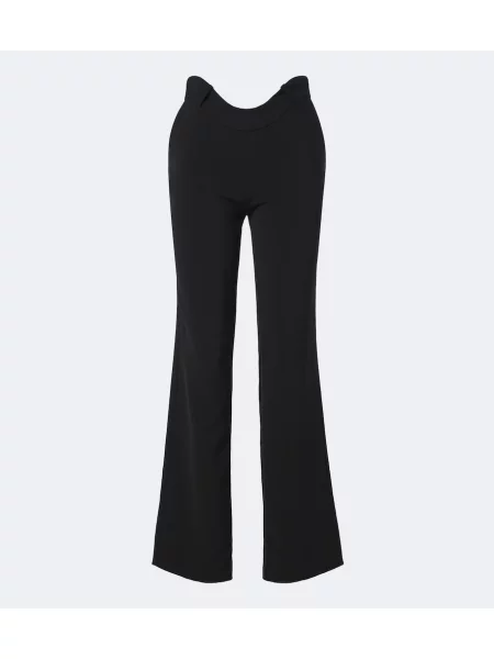 Pantaloni Jean Paul Gaultier din jerseu negru