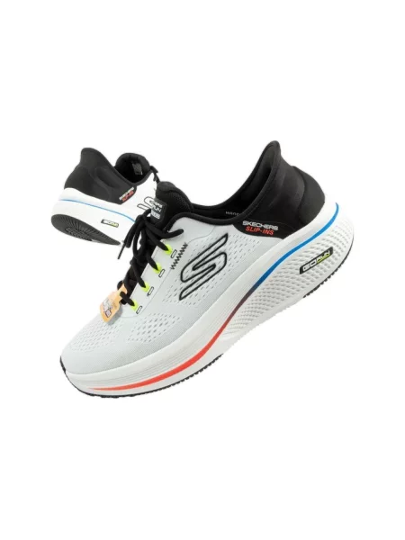 Bežecké bežecké topánky Skechers biela