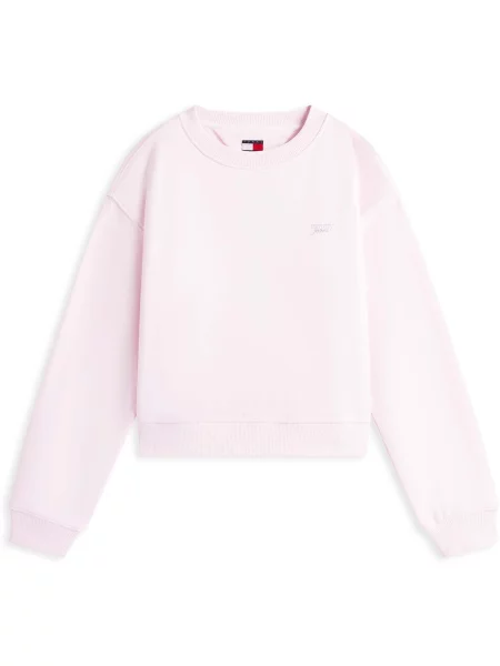 Sveter Tommy Jeans ružová