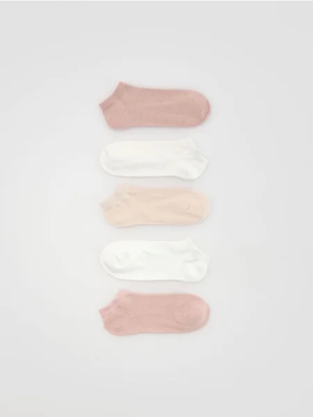 Reserved 5 пачка шкарпеток кремовий 